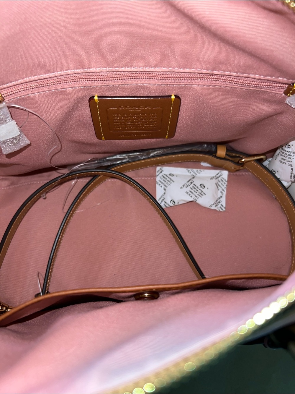 Coach large Rowan powder pink - Picture 5 of 6